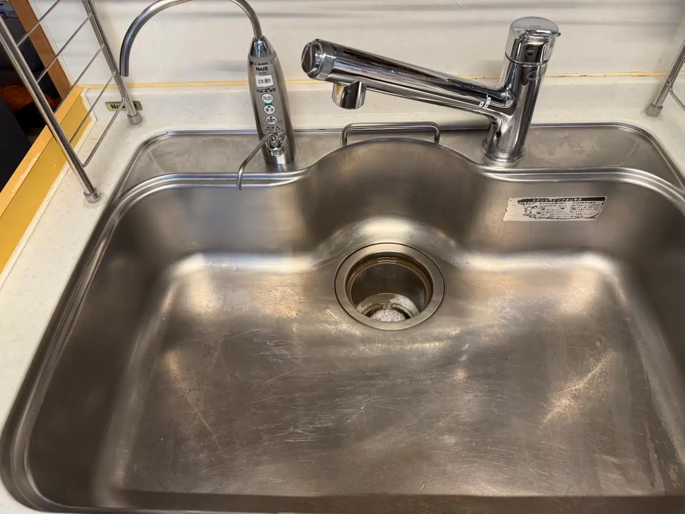 施工後の撥水状態